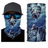 DryFlex Protect: Deep Splash Unisex Angler Fishing Face Mask