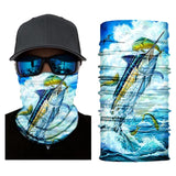 DryFlex Protect: Deep Splash Unisex Angler Fishing Face Mask