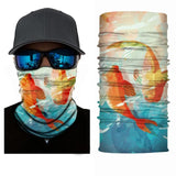 DryFlex Protect: Deep Splash Unisex Angler Fishing Face Mask