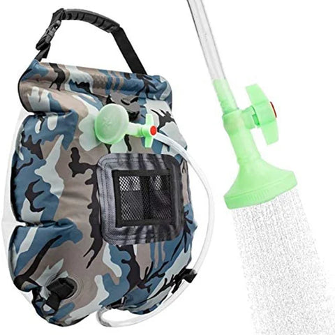 SolarSpritz Portable Outdoor Shower Bag w/ Removable Hose