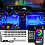 Ambient Vibes Voice Control Vehicle Interior Light Kit w/Remote