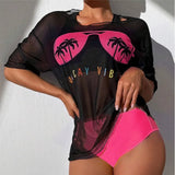 South Beach Palms Sports Bombshell Bikini Set