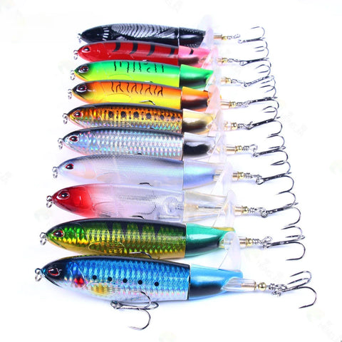 Topwater Tail Wobbler Hard Crankbait Fishing Lure