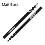 2pcs Auto Sports DIY Car Decoration Vinyl Wrap