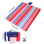 Manta de picnic plegable de hoja de loto