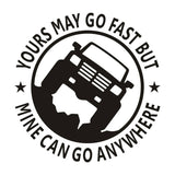 4X4 OFF-ROAD 4WD Vinyl Accessories Decal