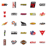 25/50PCS Motorsport Performance Sticker Collection