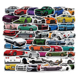 25/50PCS MIA Speed'n 2Fast Retro Stickers