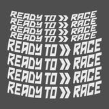 KTM R2R Reflective Motorcycle Rim Decals