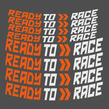 KTM R2R Reflective Motorcycle Rim Decals