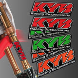 Reflective KYB Dirt Bike Racing Suspension Decal