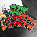 Reflective KYB Dirt Bike Racing Suspension Decal