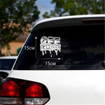 Covered In Off Road Vehicle Decal Vehicle 15*15cm