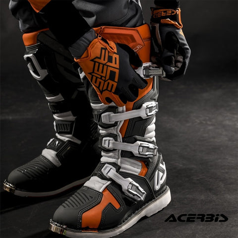 Acerbis Italian X-Race Protective Motorcycle Boots