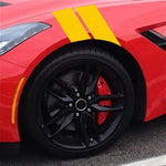 Reflective Auto Sports Rally Fender Decals by Karlor
